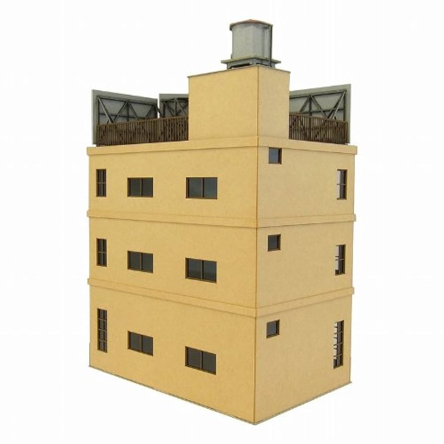 みきおページ Amazon | さんけい 1/80 情景シリーズ ビルー2 MK05-42